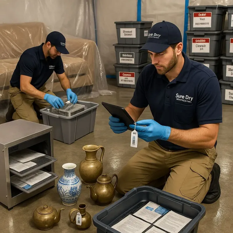 Content Protection and Restoration process in West Mayfield, PA